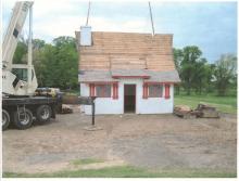 Gas station move and restore